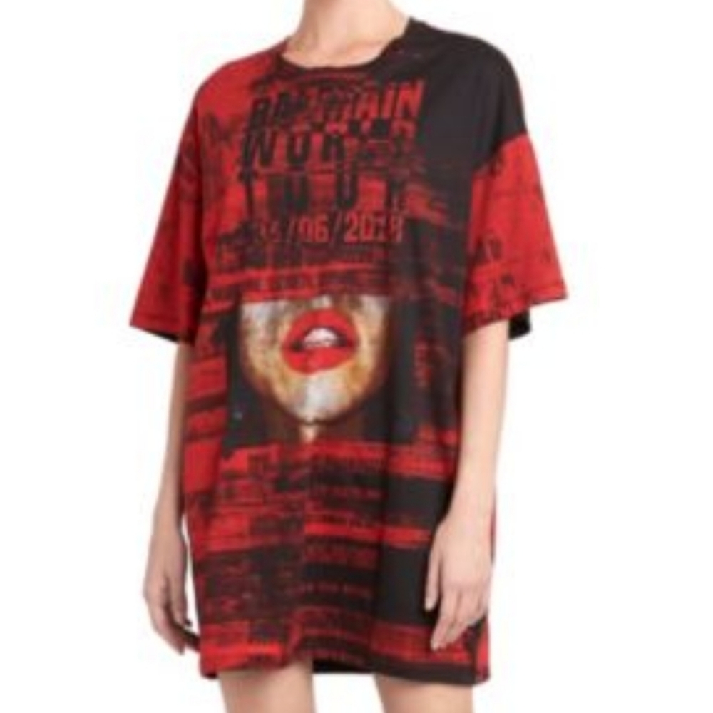 Balmain Tshirt Dress